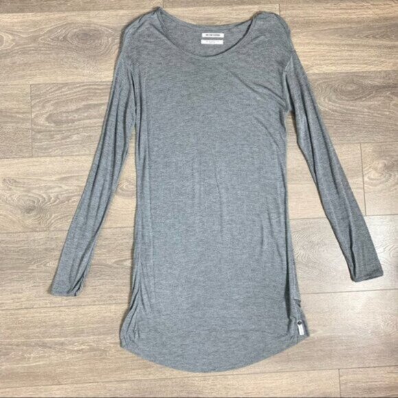 Free People One Teaspoon Soho Dress Wool Blend Long Sleeves Dark Grey Small - Picture 7 of 13